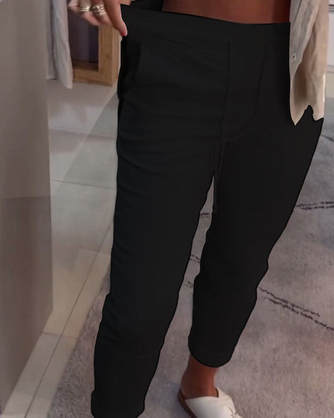 Mira™ – Relaxte broek met trekkoord