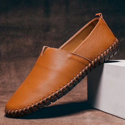 MASIMO LEATHER LOAFERS