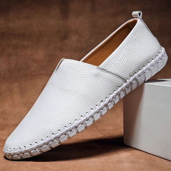 MASIMO LEATHER LOAFERS