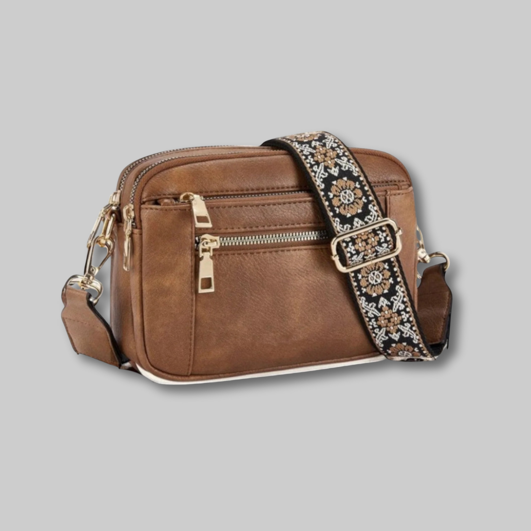 Mira™ - Elegante Leren Schoudertas
