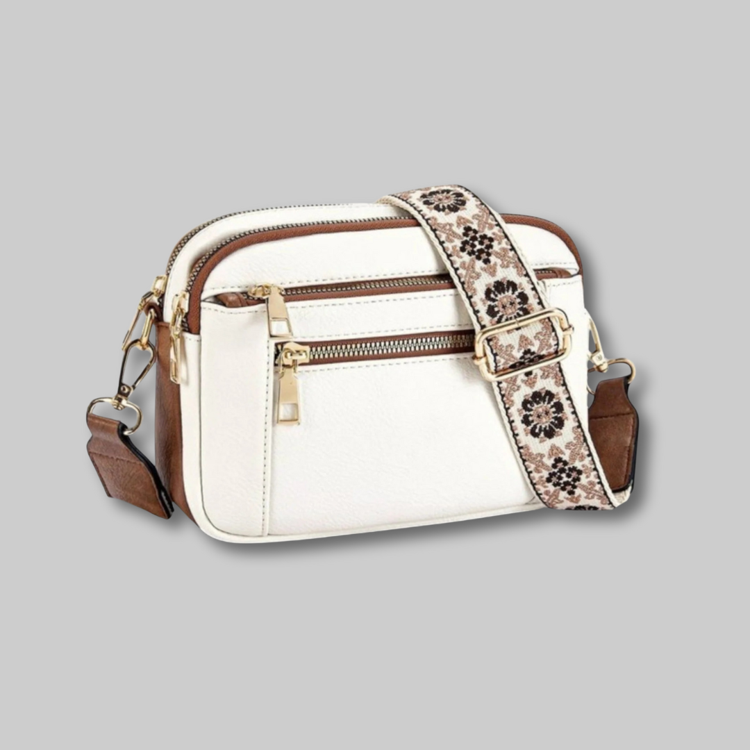 Mira™ - Elegante Leren Schoudertas