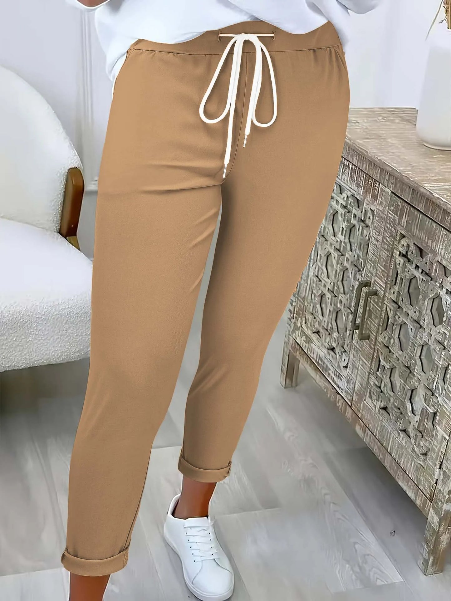 Lichtrekbare Broek met Volledige Lengte