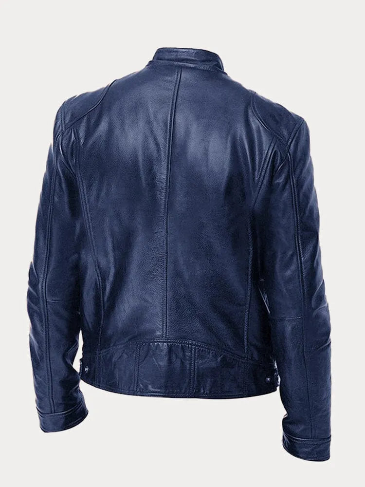 Lenoir™ | Casual leren jas