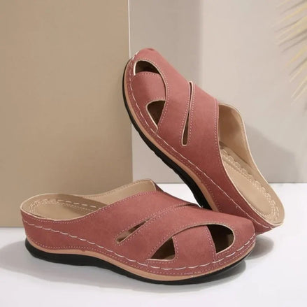 Casual platformsandalen met ronde teen voor vrouwen