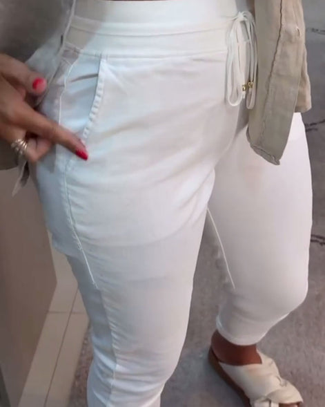 Mira™ – Relaxte broek met trekkoord