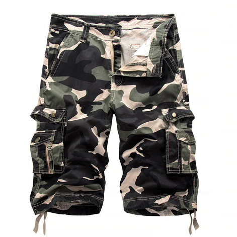 Lunovar™ Outdoor Camo Cargo Shorts