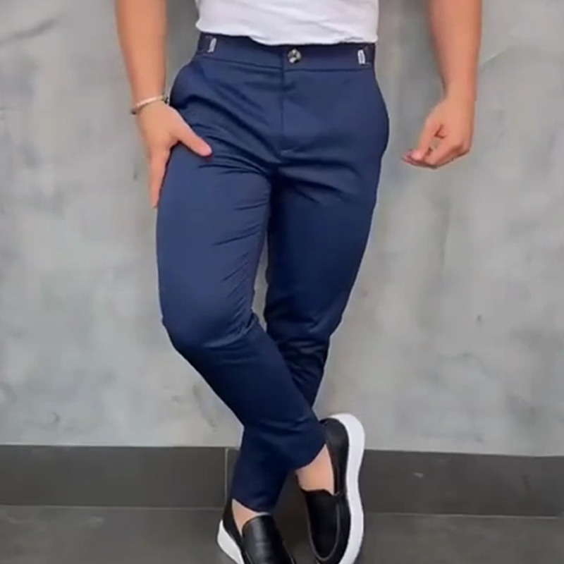 Heren Stretch Slim Fit Broek
