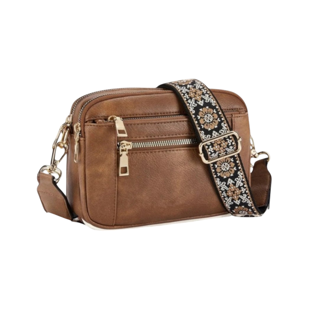 Mira™ - Elegante Leren Schoudertas