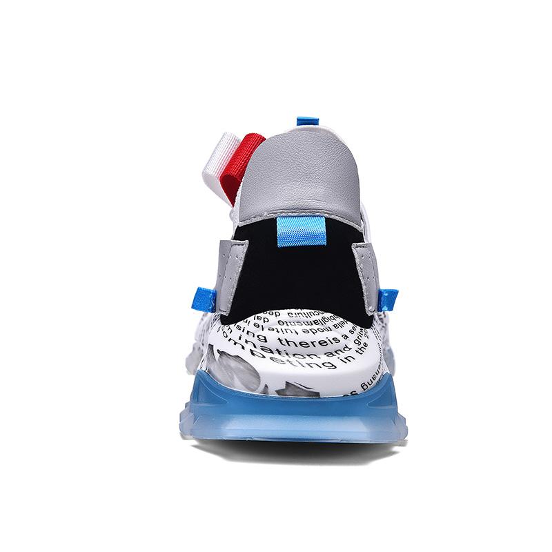 Graffiti Mesh Sneakers – Ademend & Casual Comfort