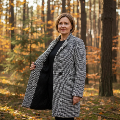 NINAURA | ELEGANTE LANGE MANTEL