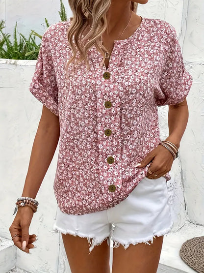 Laura | Elegante blouse met bloemenprint