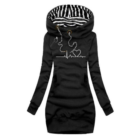 Sirja | gedrukte wollen jurk