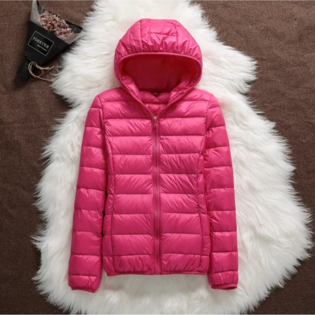 Monique™ - Elegante gevoerde tussenjas 