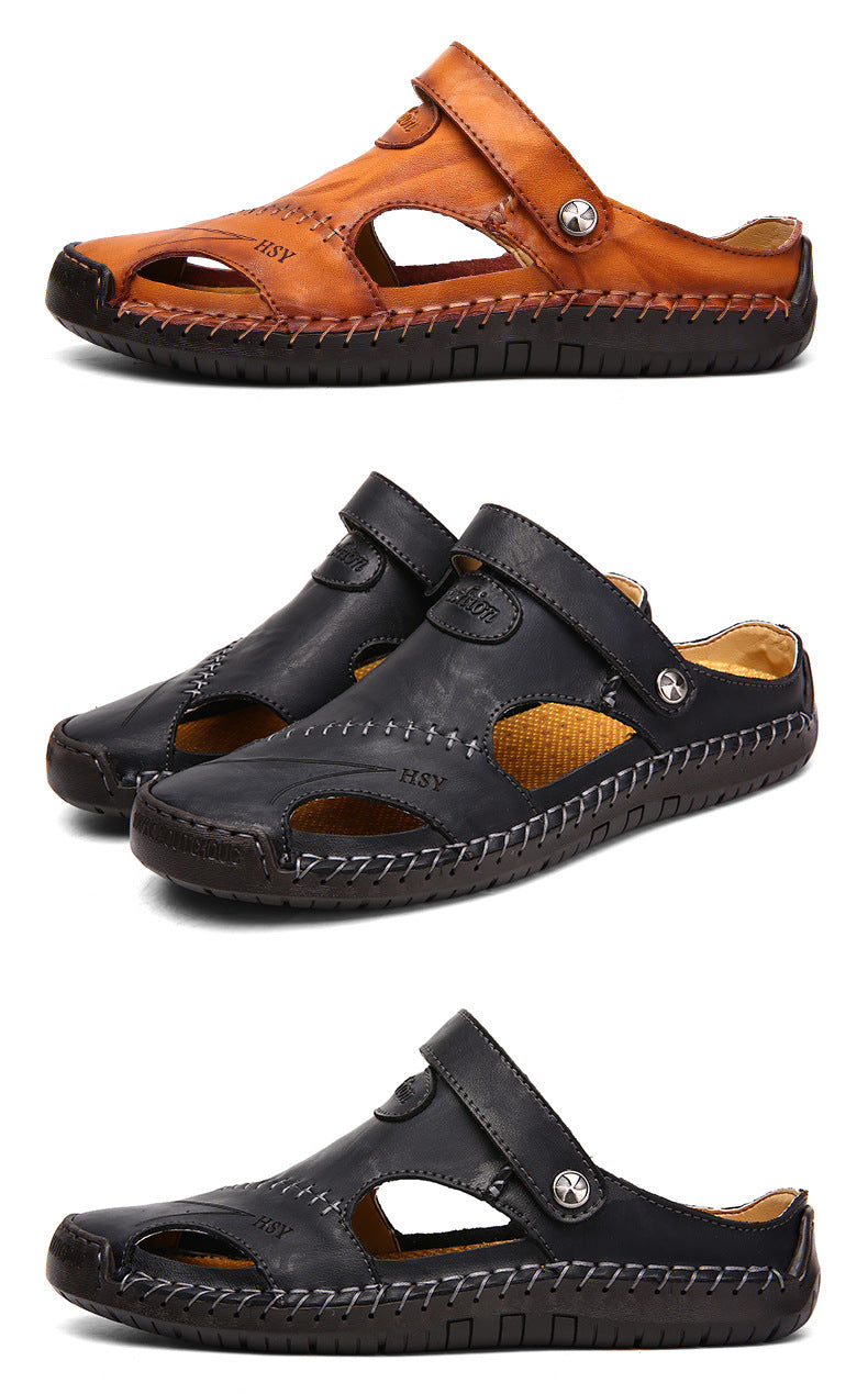 Bryan | Orthopedische Leren Sandalen