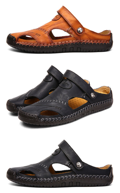 Bryan | Orthopedische Leren Sandalen