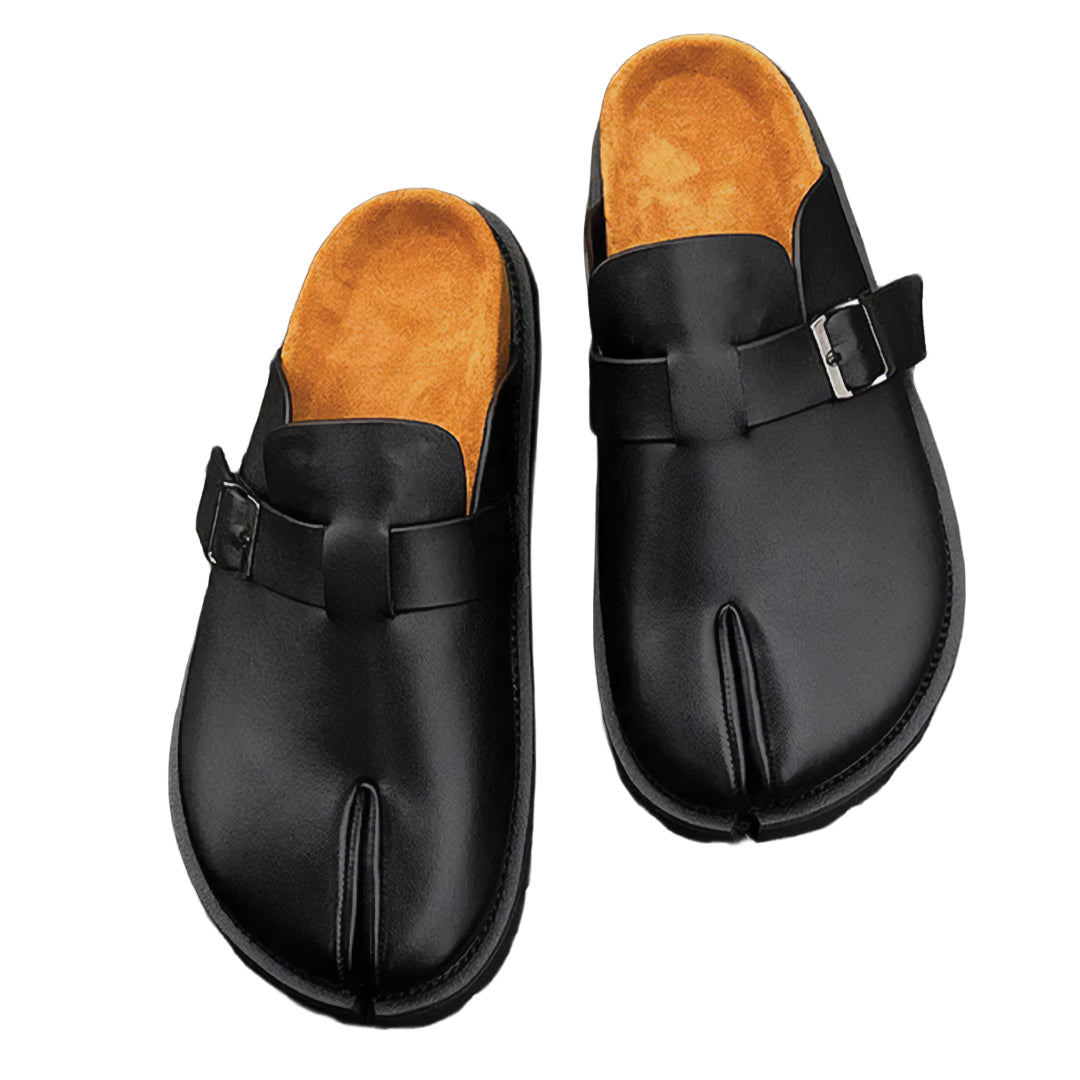 Lunovar™ Tabi Buckle Mules