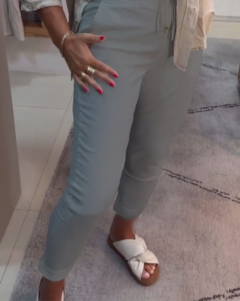 Mira™ – Relaxte broek met trekkoord