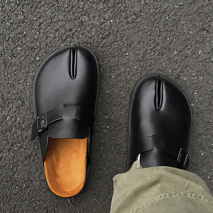 Lunovar™ Tabi Buckle Mules