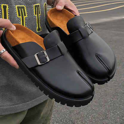 Lunovar™ Tabi Buckle Mules