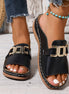 Aria - Elegante en Comfortabele Sandalen met Verstelbare Sleehak