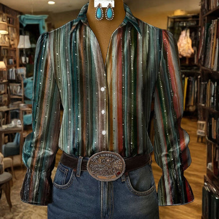 Vintage Verloopblouse