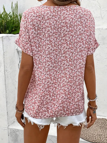 Laura | Elegante blouse met bloemenprint