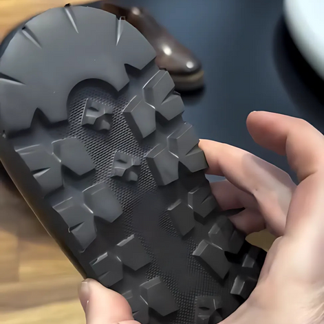 Mocassins met ergonomische leren zool voor heren