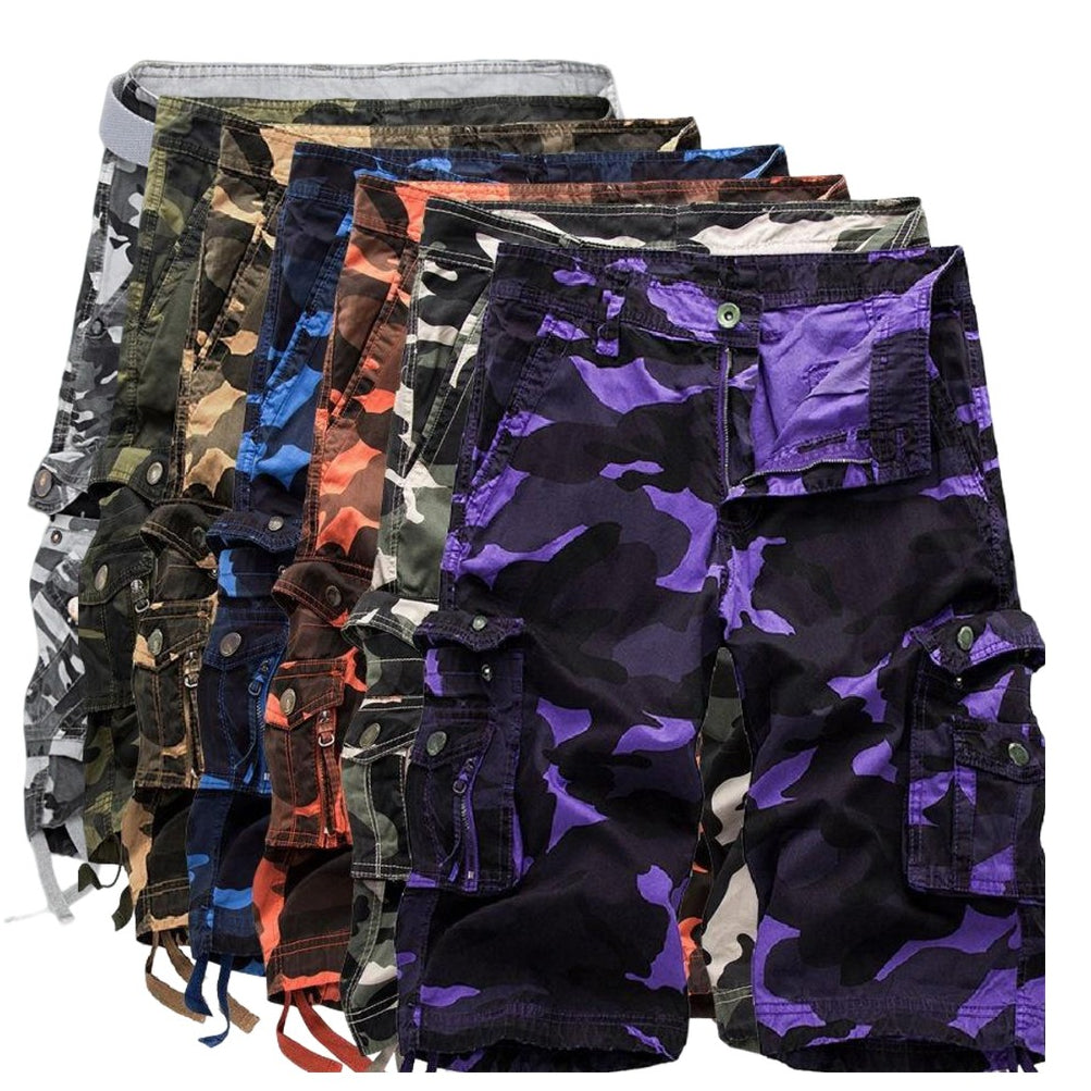 Lunovar™ Outdoor Camo Cargo Shorts