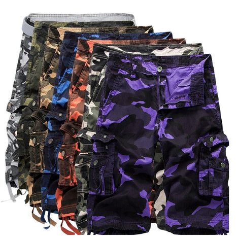 Lunovar™ Outdoor Camo Cargo Shorts