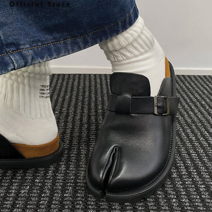 Lunovar™ Tabi Buckle Mules