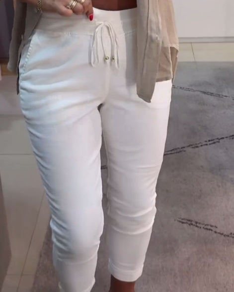 Mira™ – Relaxte broek met trekkoord