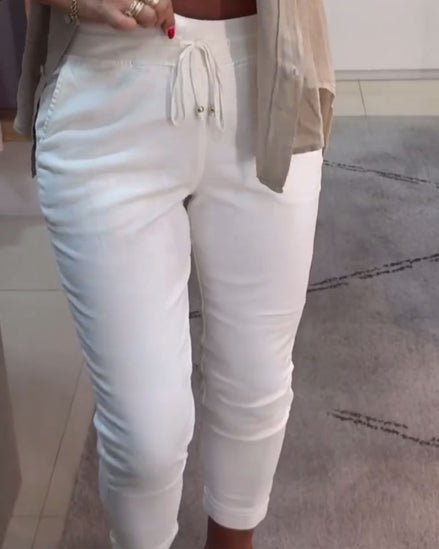 Mira™ – Relaxte broek met trekkoord