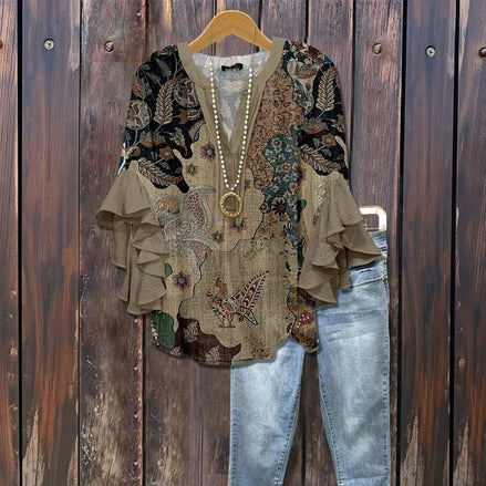 Lunovar™ Vintage Blouse