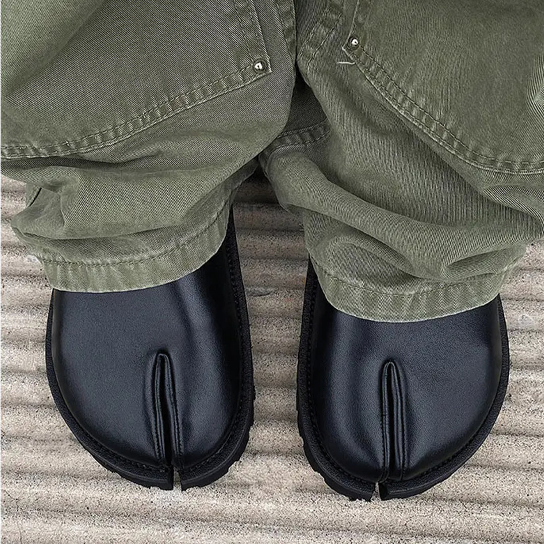 Lunovar™ Tabi Buckle Mules
