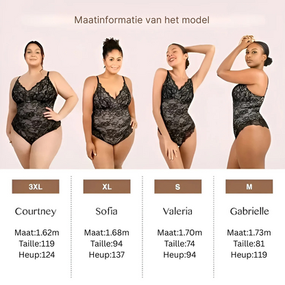 Vivelline™ Shaping Bodysuit met Kant – Koop 1, krijg 1 GRATIS