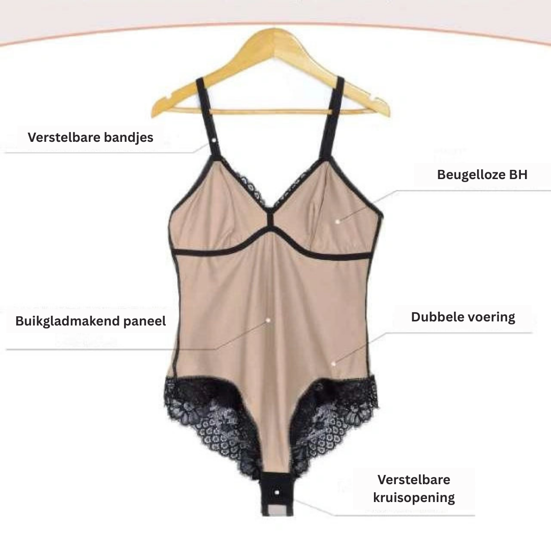 Vivelline™ Shaping Bodysuit met Kant – Koop 1, krijg 1 GRATIS