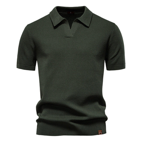 Ulrich – Gestructureerd poloshirt