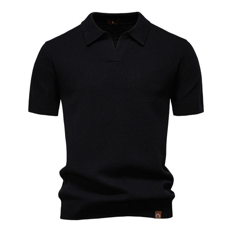 Ulrich – Gestructureerd poloshirt