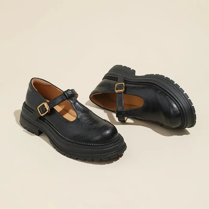 Mary Janes – Elegante Leren Schoen