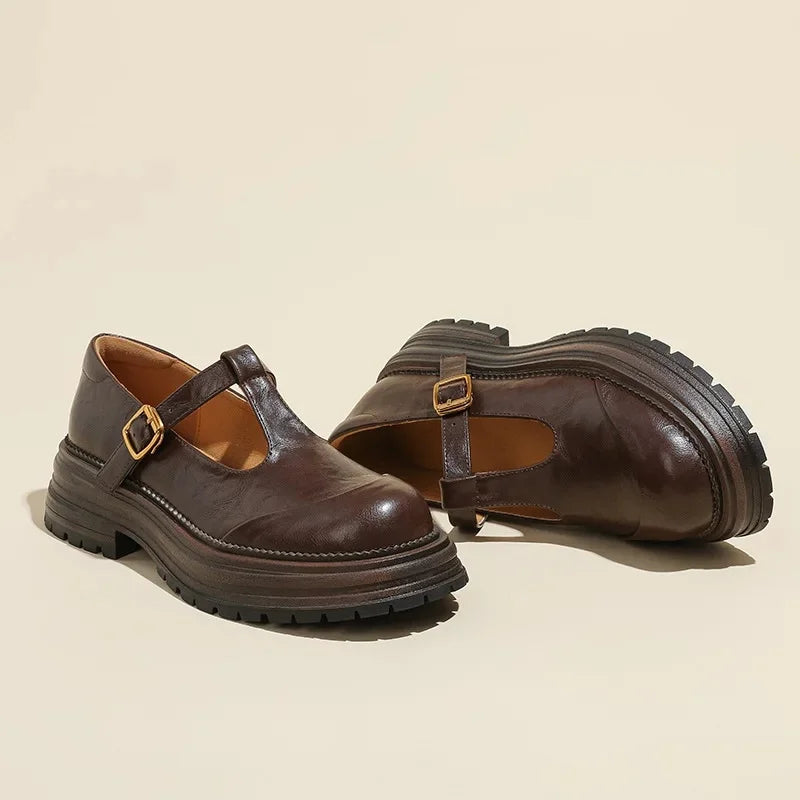 Mary Janes – Elegante Leren Schoen