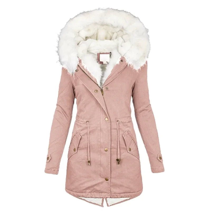 Elvire - Fleece Parka met Capuchon 2025