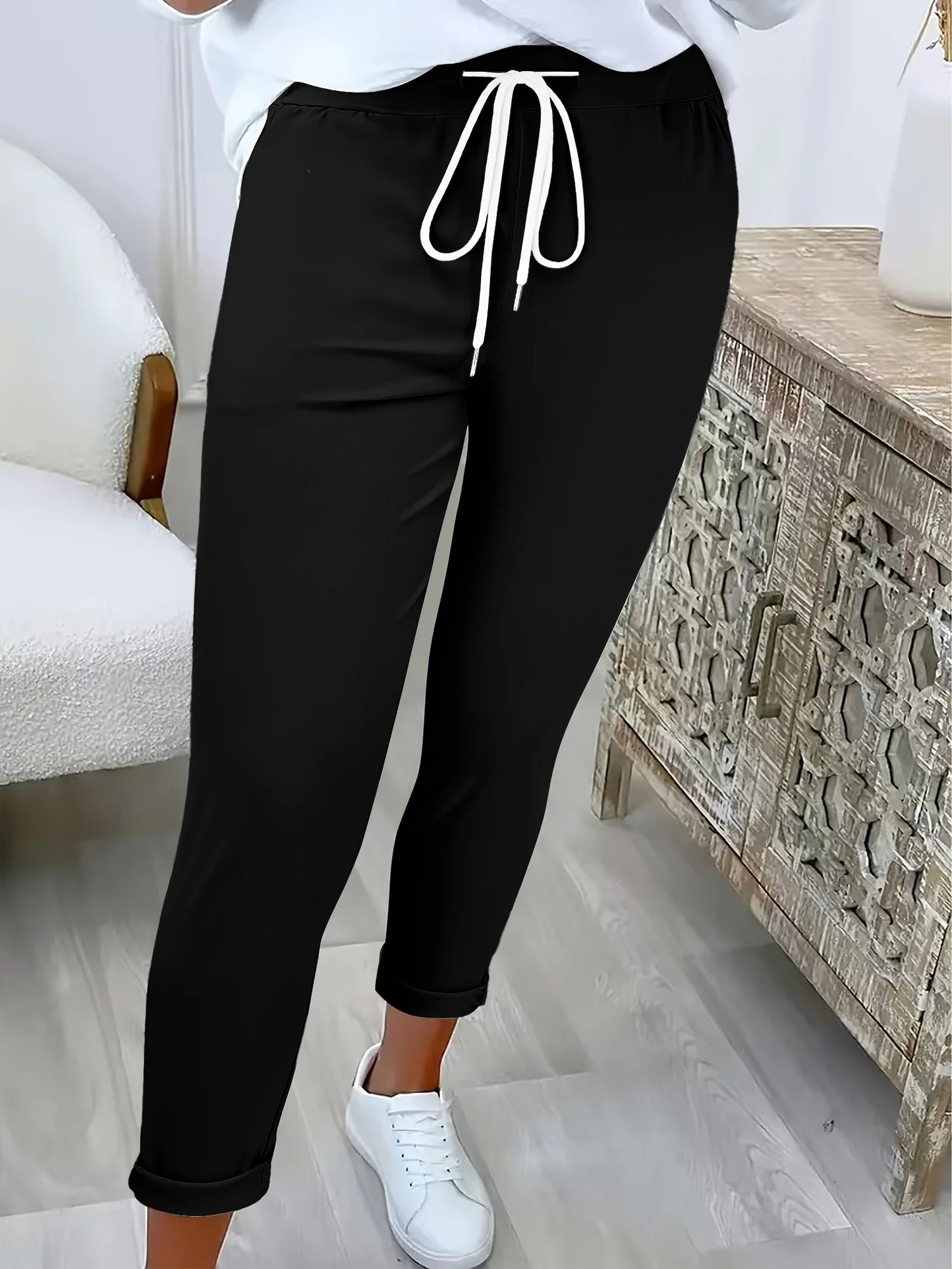 Lichtrekbare Broek met Volledige Lengte