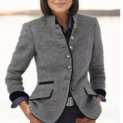 Sana | Elegante Korte Veste met Zakken