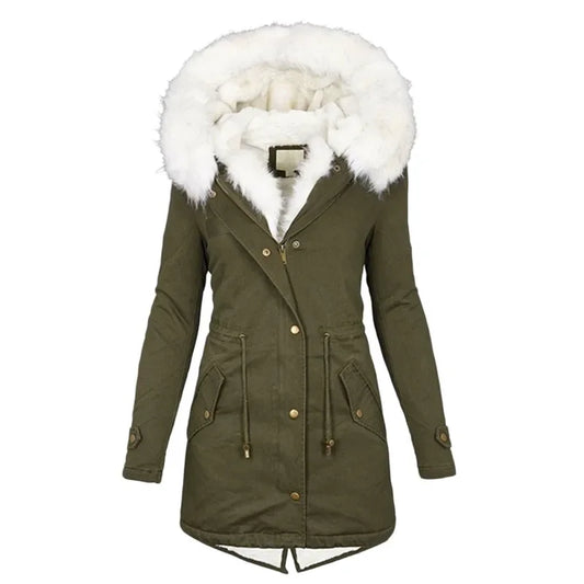 Elvire - Fleece Parka met Capuchon 2025