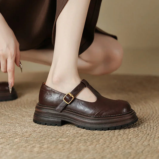 Mary Janes – Elegante Leren Schoen