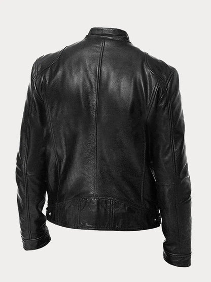 Lenoir™ | Casual leren jas