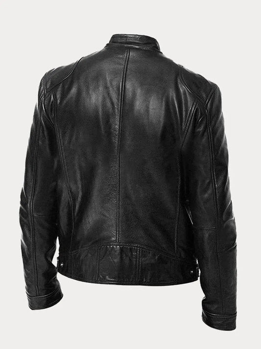 Lenoir™ | Casual leren jas