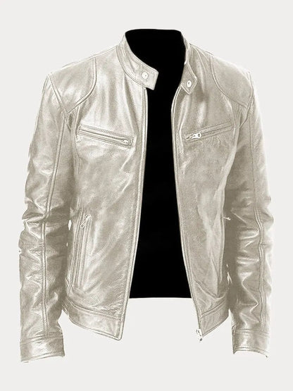 Lenoir™ | Casual leren jas