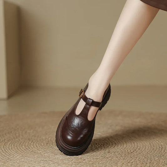 Mary Janes – Elegante Leren Schoen