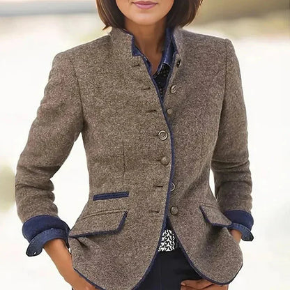 Sana | Elegante Korte Veste met Zakken